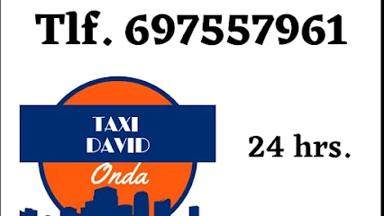 Taxi Onda David en Onda