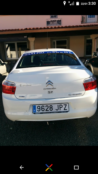 Taxi Pio en Carnota