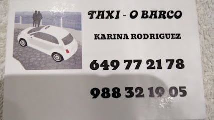Taxi Karina RodríGuez Afreijo en Barjas