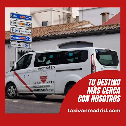 Taxi De 1 A 8 Plazas En Madrid - Taxi Van Madrid en Madrid