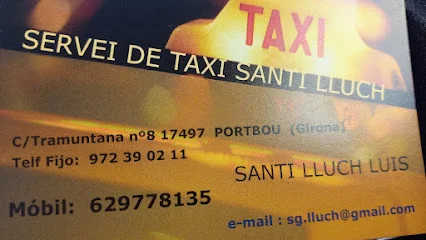 Servicio De Taxi A Portbou Santi Lluch en Portbou