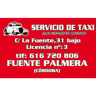 Taxi Fuente Palmera Julio Mohigefer en Almodóvar del Río
